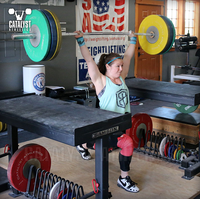 Lindsay jerk - Olympic Weightlifting, strength, conditioning, fitness, nutrition - Catalyst Athletics 
