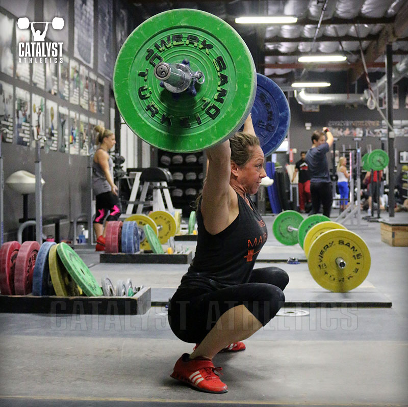 Jocelyn snatch - Olympic Weightlifting, strength, conditioning, fitness, nutrition - Catalyst Athletics 