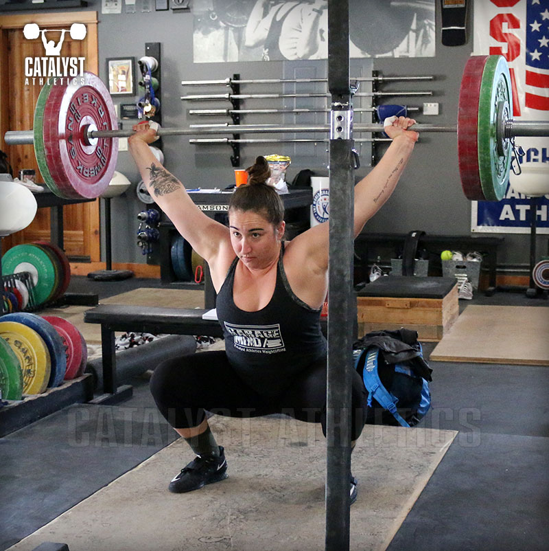 Sam snatch balance - Olympic Weightlifting, strength, conditioning, fitness, nutrition - Catalyst Athletics 