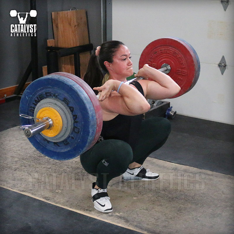 Laura clean - Olympic Weightlifting, strength, conditioning, fitness, nutrition - Catalyst Athletics 