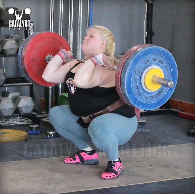 Katlin clean - Olympic Weightlifting, strength, conditioning, fitness, nutrition - Catalyst Athletics 