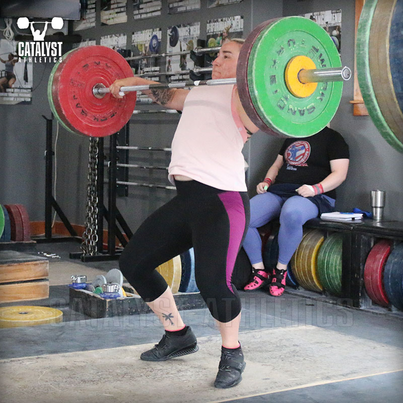 Sam snatch - Olympic Weightlifting, strength, conditioning, fitness, nutrition - Catalyst Athletics 