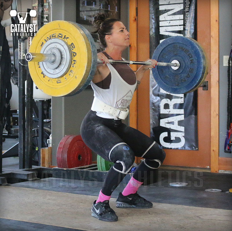 Michelle clean - Olympic Weightlifting, strength, conditioning, fitness, nutrition - Catalyst Athletics 