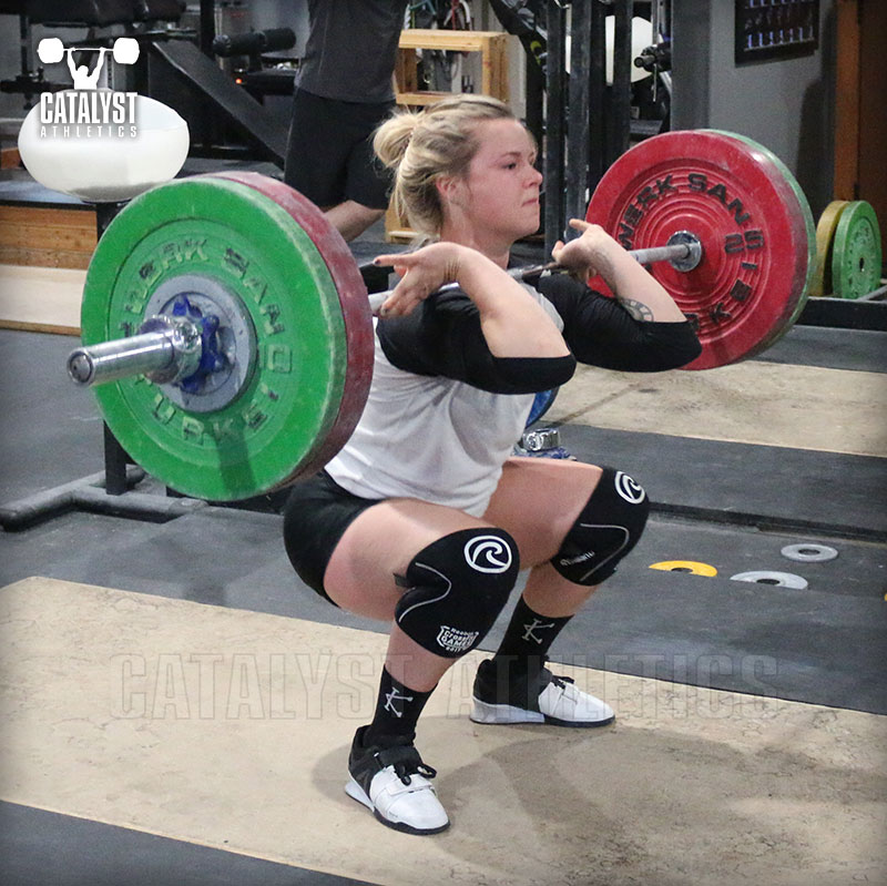 Carly clean - Olympic Weightlifting, strength, conditioning, fitness, nutrition - Catalyst Athletics 