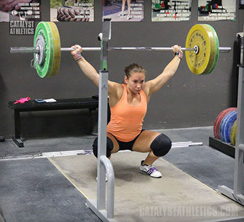 Alyssa OHS - Olympic Weightlifting, strength, conditioning, fitness, nutrition - Catalyst Athletics