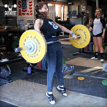 Rachel snatch - Olympic Weightlifting, strength, conditioning, fitness, nutrition - Catalyst Athletics