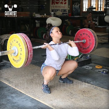 Lily clean - Olympic Weightlifting, strength, conditioning, fitness, nutrition - Catalyst Athletics