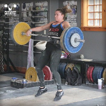 Mattie snatch - Olympic Weightlifting, strength, conditioning, fitness, nutrition - Catalyst Athletics